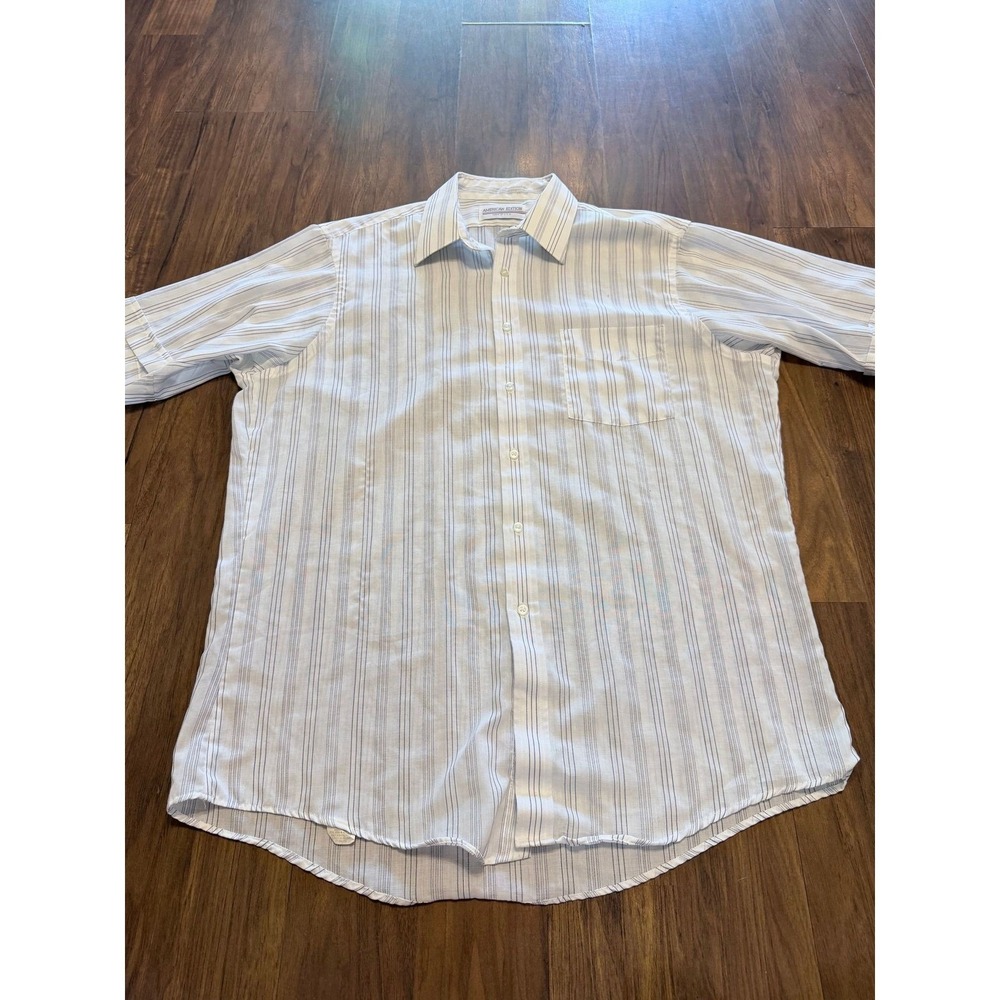 #59 Vintage American edition striped button down